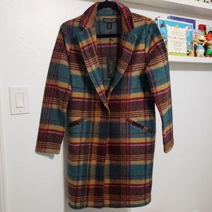 Rachel Zoe Plaid Coat